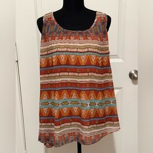 Live and let live Women’s lined sleeveless blouse